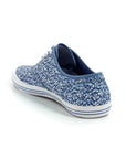 Le Coq Sportif women's sneakers shoe Grandville1510118 blue flowers
