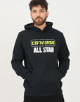 Converse men's hoodie Sweatshirt All Star 10023305-001 black