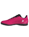 Adidas unisex soccer shoe X Speedportal.4 TF GZ2445 shock pink-white-black