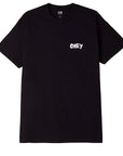 Obey men's short sleeve T-Shirt Visual Design Studio Classico 165263415 black