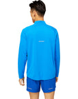Asics Men's Technical Jersey Icon LS half Zip 2011B053 404 blue