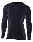 Vivasport Breathable long-sleeved crew-neck thermal shirt 201906 black 
