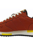 Sun68 men's sneakers shoe Niki Solid Nylon Z41116 36 rust