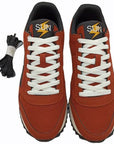 Sun68 men's sneakers shoe Niki Solid Nylon Z41116 36 rust