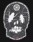 Propaganda Sweatshirt with hood and kangaroo pocket Rank Hoodie 22FWPRFE718-01 black
