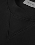 Carhartt American Script men's crewneck sweatshirt I025475 black