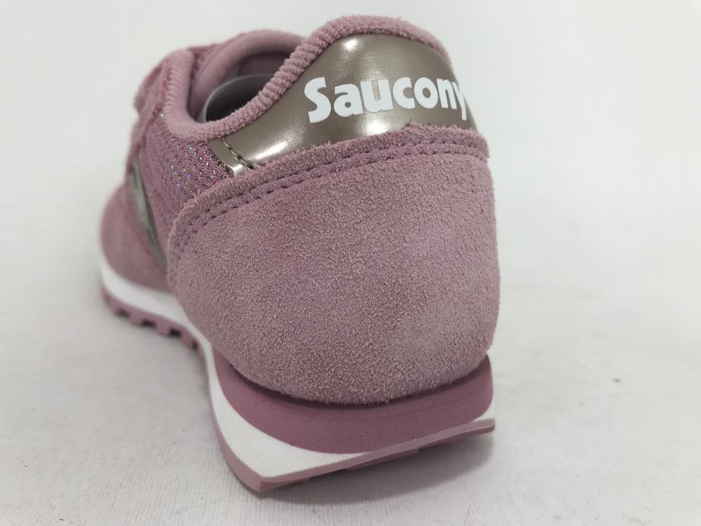 Saucony Originals girl&#39;s sneakers shoe with tear Jazz Double HL SK159625 pink