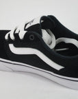 Vans scarpa sneakers da ragazzi Chapman Stripe VN0A349SIJU nero-bianco
