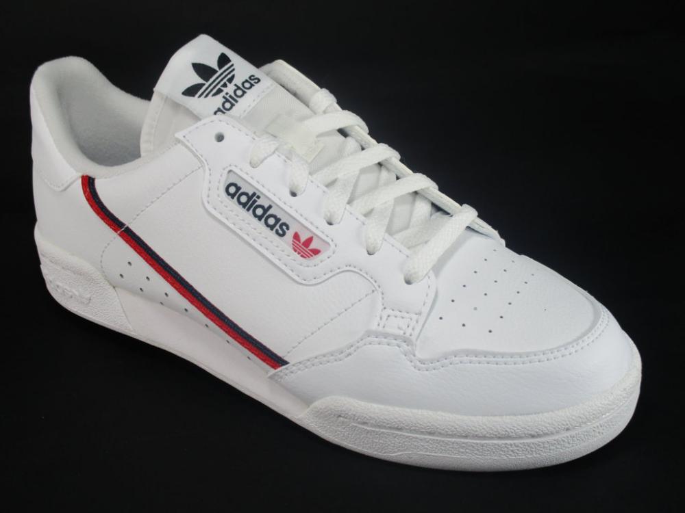 Adidas Originals Continental 80 J F99787 white-red-blue boys&#39; sneakers shoe