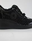 Stonefly women's casual shoe Easy 1 Patent 107421 000 black