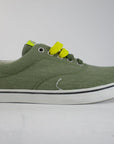 Lotto men's canvas sneakers shoe 80 S R6343 green