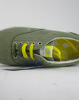 Lotto men's canvas sneakers shoe 80 S R6343 green