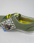 Lotto men's canvas sneakers shoe 80 S R6343 green