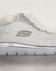 Skechers scarpa sportiva da donna Summits Leopard Spot 149037 WSL white
