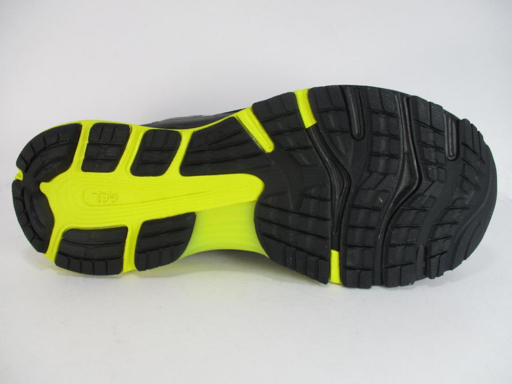 Asics scarpa da corsa da uomo Gel Nimbus 21 1011A169 003 nero giallo limone