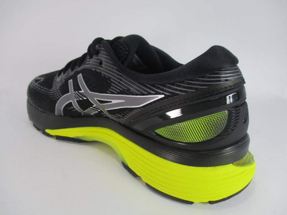 Asics men&#39;s running shoe Gel Nimbus 21 1011A169 003 black lemon yellow