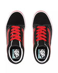 Vans boys' sneakers Old Skool ComfyCush Pop VN0A4UHA4HJ1 black-red