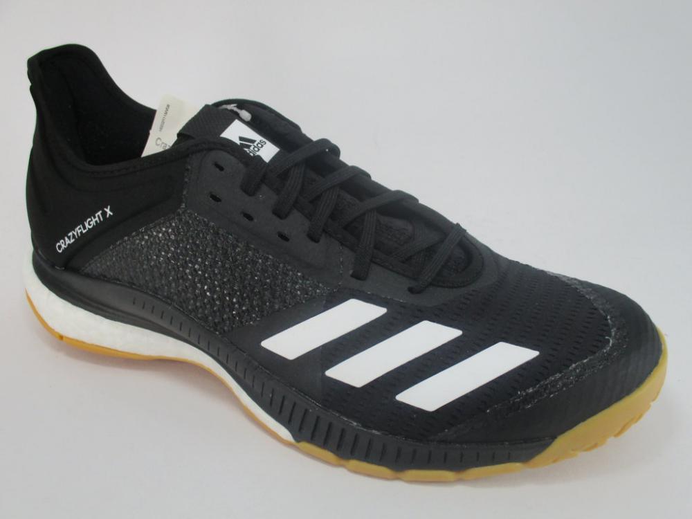 Adidas scarpa da pallavolo da uomo Crazyflight X 3 D97832 black white