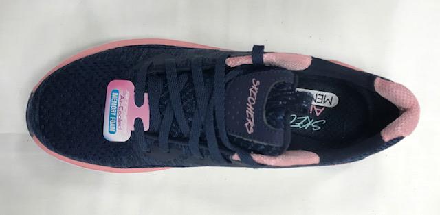 Skechers women&#39;s sports shoe Solar Fuse Brisk Escape 13328 NVPK blue-pink