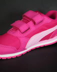 Puma runner v2 girl's velcro shoe 365295 12