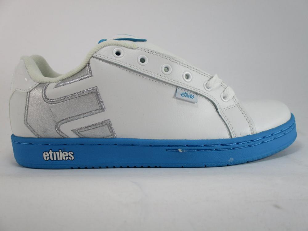 Etnies women&#39;s sneakers shoe Fader S 4207000086334 white light blue