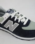 New Balance boys' sneakers KL574NWG navy grey