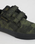 Supra scarpa sneakers da ragazzo con velcro Stacks Vulc II V 55672 331 verde militare