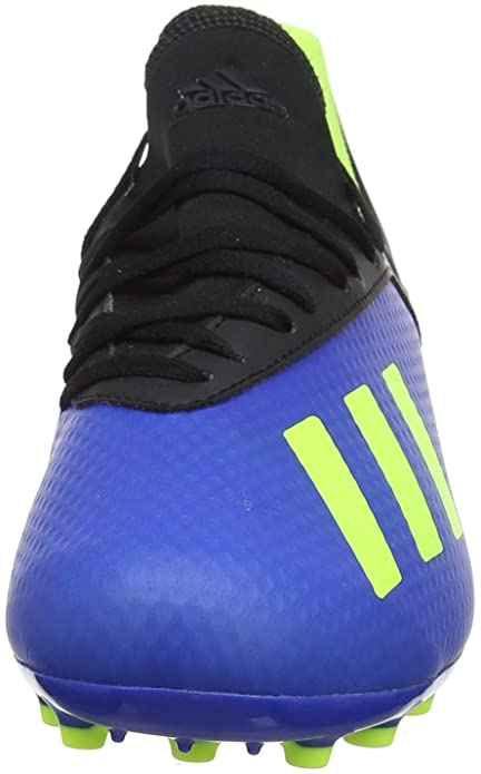 Adidas football boot for boys X 18.3 AG J CG7167 blue yellow black