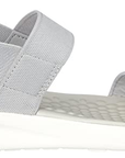 Crocs LiteRide women's welded slipper 205106-00J light grey