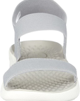 Crocs LiteRide women's welded slipper 205106-00J light grey