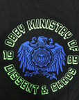 Obey adult short sleeve t-shirt Eagle Dissent 163082321 black