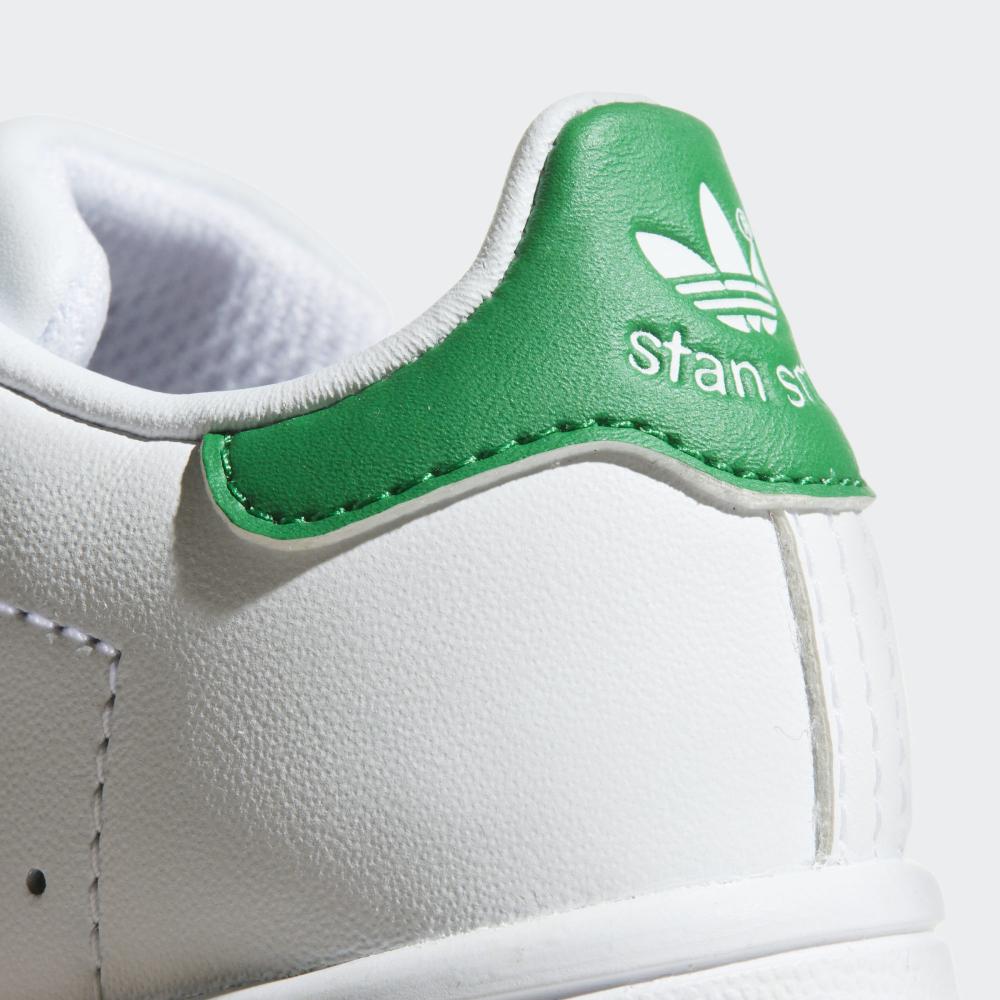 Adidas Originals Stan Smith BB2998 white-green children&#39;s sneakers shoe