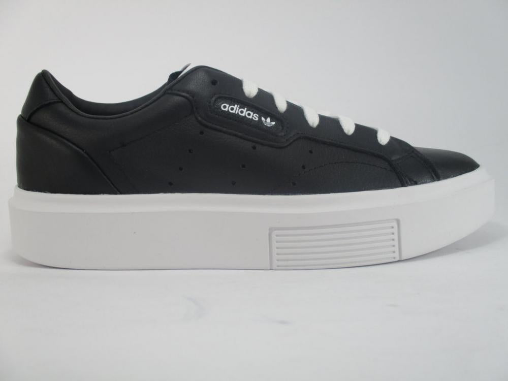 Adidas Originals scarpa sneakers con zeppa da donna Sleek Super W EE4519 nero