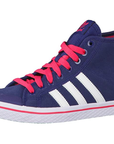 Adidas Originals women's high ankle sneakers Honey Stripes Mid W Q34210 bluepurple