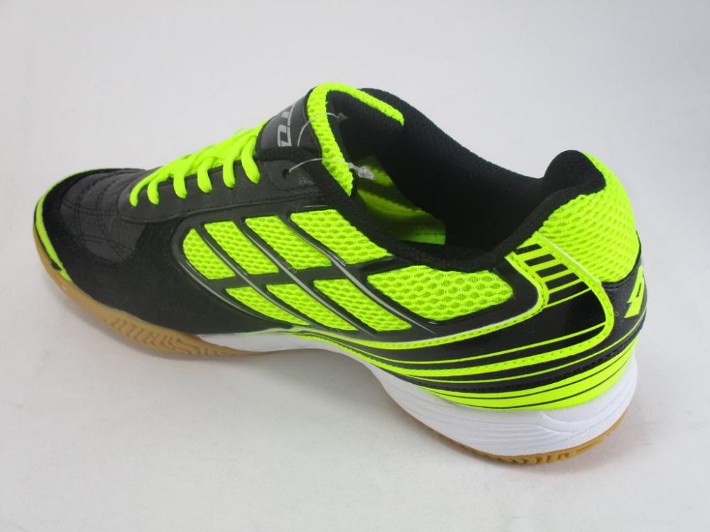 Lotto men&#39;s indoor soccer shoe Tacto II 200 futsal shoe S7180 black-green
