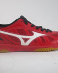 Mizuno Sala Premium men's indoor soccer shoe In red Q1GA155062