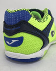 Joma men's indoor soccer shoe Dribling 836 DRIW.836.IN fluorescent green-blue