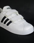 Adidas Court 2.0 DB1839 black-white children's sneakers shoe