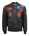 Top Gun vegan bomber jacket 52013 52390 169 dark brown