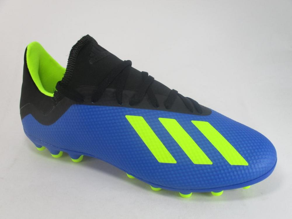 Adidas men&#39;s football boot X 18.3 AG CG7163 blue black