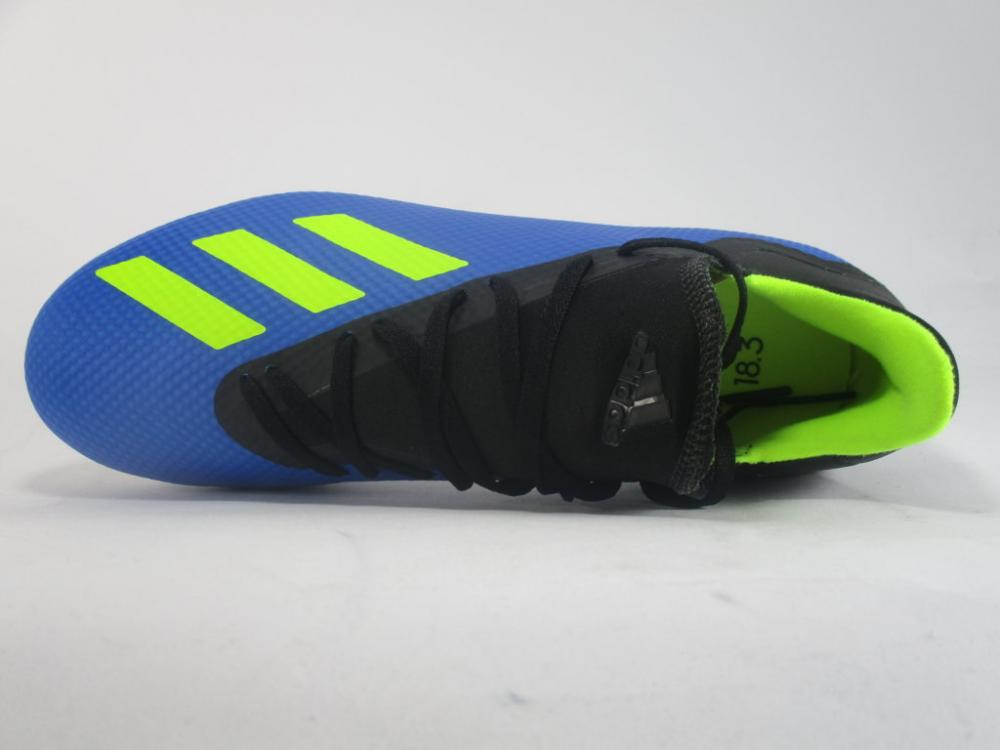 Adidas men&#39;s football boot X 18.3 AG CG7163 blue black