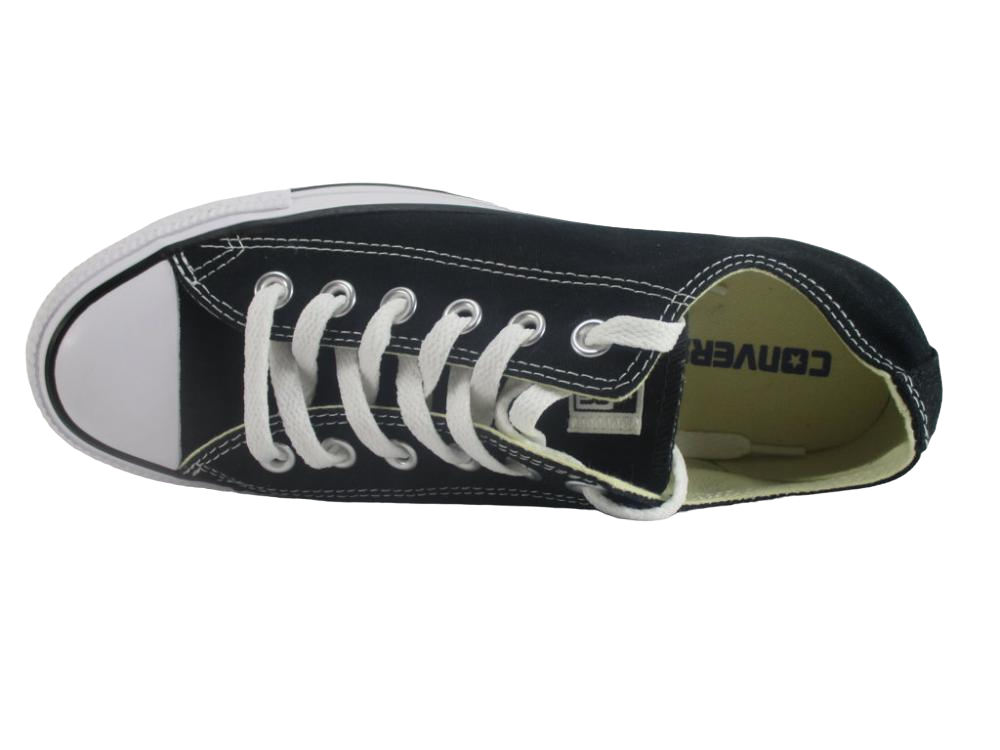 Converse scarpa sneakers da uomo in tela All Star Chuck Taylor OX M9166C nero