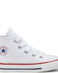Converse scarpa sneakers da bambini Chuck Taylor All Star Classic 7J253C bianco