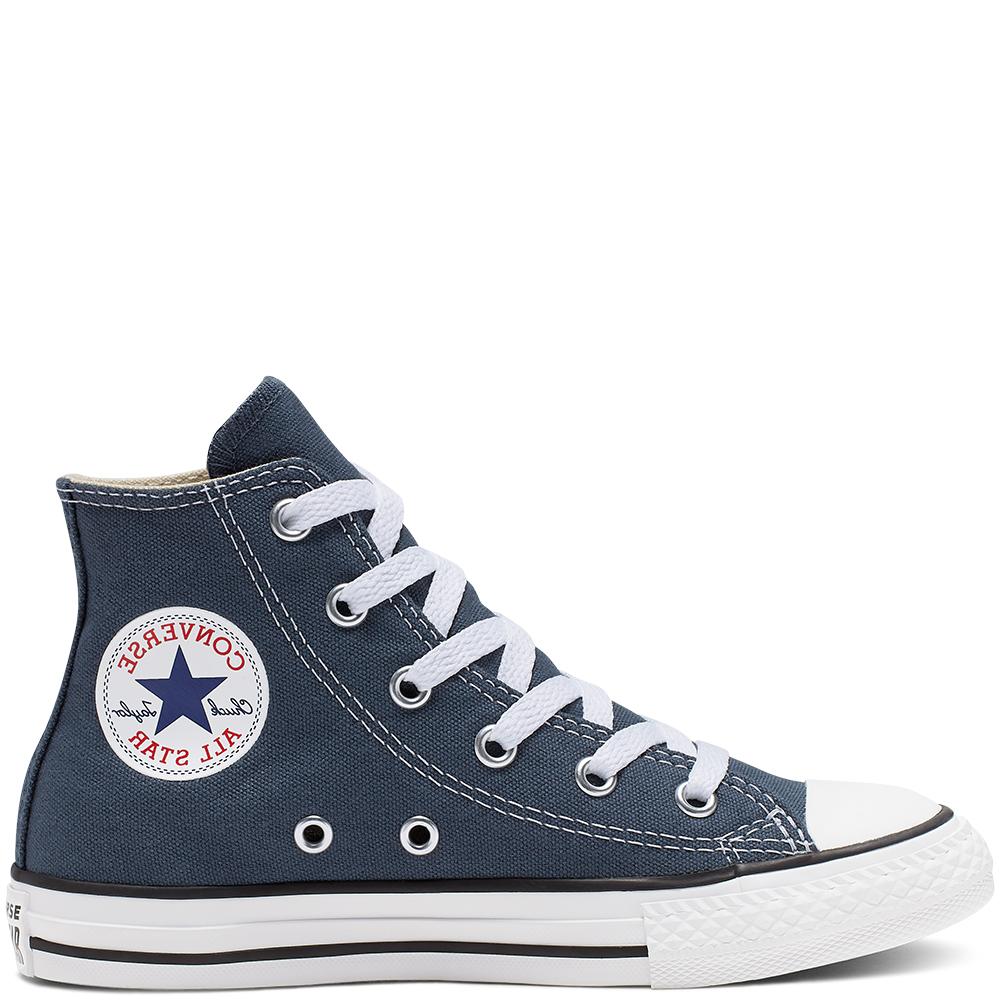Converse scarpa sneakers da ragazzi  Chuck Taylor All Star Classic HI 3J233C blu