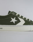 Converse Pro leather vulc men's sneakers shoe 164037C green