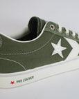 Converse Pro leather vulc men's sneakers shoe 164037C green