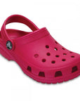 Crocs sandalo da bambina Classic Clog Kids 204536-6X0 rosa