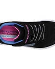 Skechers sneakers for girls and boys DYNAMIC TREAD HOP N' HIKE 81365L/BKMT black