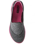 Skechers women's ballerina shoe Go Flex 14010/BKHP black pink
