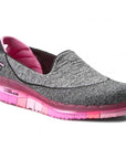 Skechers women's ballerina shoe Go Flex 14010/BKHP black pink